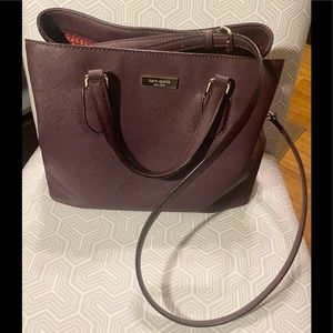 Kate Spade New Laurel Way Burgundy Purse